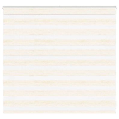 vidaXL Zebrarollo Marmorbeige 160x100cm Stoffbreite 155,9 cm Polyester