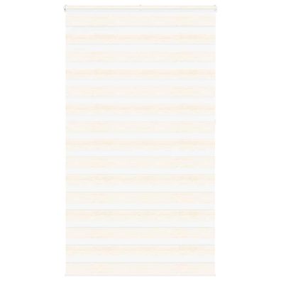 vidaXL Zebrarollo Marmorbeige 120x230cm Stoffbreite 115,9 cm Polyester