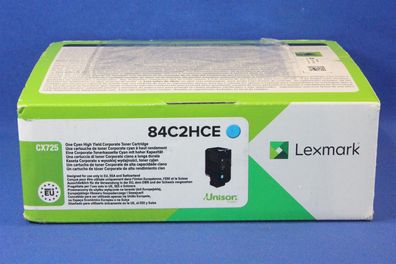 Lexmark 84C2HCE Toner Cyan -B