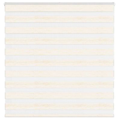 vidaXL Zebrarollo Marmorbeige 150x150cm Stoffbreite 145,9 cm Polyester