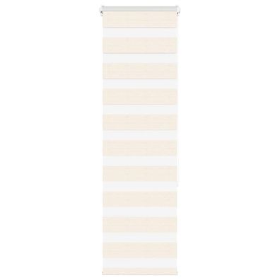 vidaXL Zebrarollo Marmorbeige 45x150 cm Stoffbreite 40,9 cm Polyester