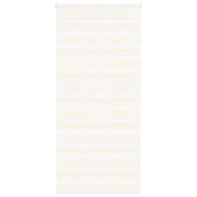 vidaXL Zebrarollo Marmorbeige 110x230cm Stoffbreite 105,9 cm Polyester