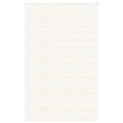 vidaXL Zebrarollo Marmorbeige 140x230cm Stoffbreite 135,9 cm Polyester