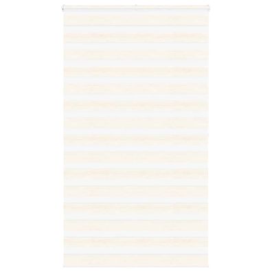 vidaXL Zebrarollo Marmorbeige 125x200cm Stoffbreite 120,9 cm Polyester