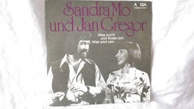 Amiga Single Vinyl 456210 Sandra Mo und Jan Gregor Alles sucht und findet sich