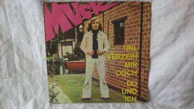 Amiga Single Vinyl 456286 Muck Tini, Verzeih mir doch / Du und Ich