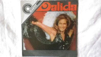 Amiga Quartett Single Vinyl 556025 Dalida Am Tag als der Regen kam