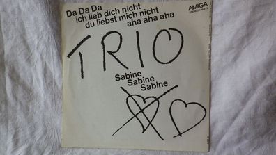 Amiga Single Vinyl 456515 Trio Da Da Da / Sabine Sabine Sabine