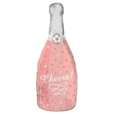 Amscan Folienballon - Sektflasche Cheers