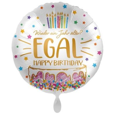 Amscan Folienballon - Happy Birthday Egal