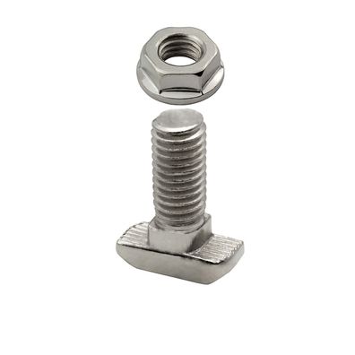 Hammerschraube T-Schraube M8 20mm Nut 8 für Aluprofil 40-er