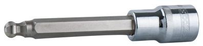 KS Tools 918.5314 1/2 CHROMEplus Bit-Stecknuss Innensechskant, ugelkopf, lang