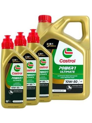 Castrol Power 1 Ultimate 4T 10W-50 4 + 3 Liter