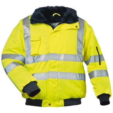 Gr . XL (58/60) * Friedrich* WS - Pilotjacke GELB gelb * Friedrich* Warning protect