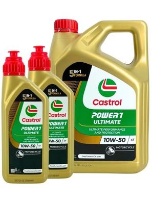 Castrol Power 1 Ultimate 4T 10W-50 4 + 2 Liter