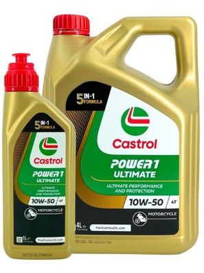 Castrol Power 1 Ultimate 4T 10W-50 4 + 1 Liter