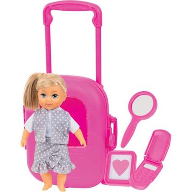 AMIA Puppen Trolley mit Puppe