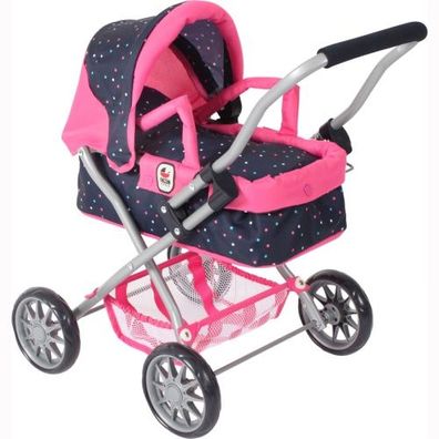 Bayer Chic Kuschelwagen Smarty Konfetti pink