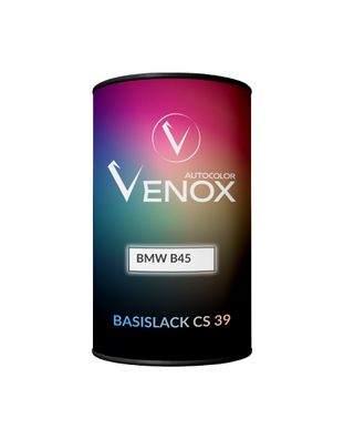 Venox Autocolor Basislack für BMW B45 Estorilblau II MET 1L 1:07 Autolack