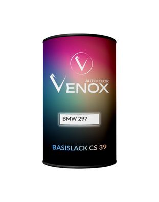 Venox Autocolor Basislack für BMW 297 Montrealblau MET 1L 1:07 Autolack