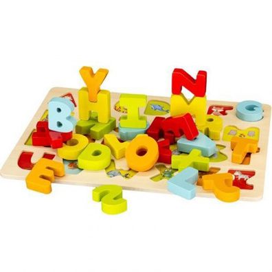 Spielmaus Holz Alphabet Puzzle Spiel 26 Teile