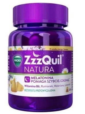 Zzzquil Natur Mango Banane Gummies, 30 Stück