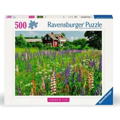 Ravensburger Puzzle Scandinavian Places - Bauernhof in Schweden 500 Teile