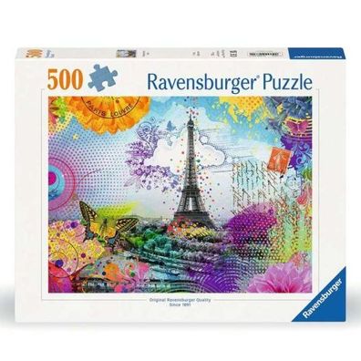 Ravensburger Puzzle Postkarte aus Paris 500 Teile