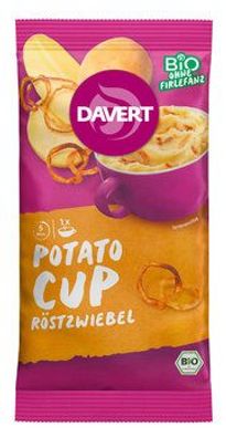 Davert 3x Potato-Cup Röstzwiebel 54g 54g