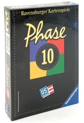 Ravensburger 27164 Phase 10 Kartenspiel Brettspiel Partyspiel Gesellschaft Spiel