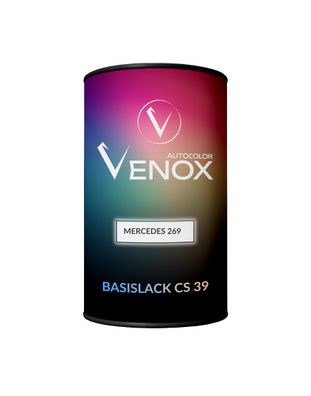 Venox Autocolor Basislack für Mercedes 269 Turmalingruen MET 1L 1:07 Autolack