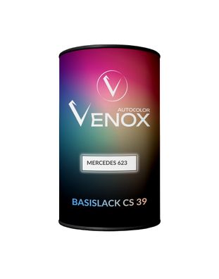 Venox Autocolor Basislack für Mercedes 623 Hellelfenbein 1L 1:07 Autolack