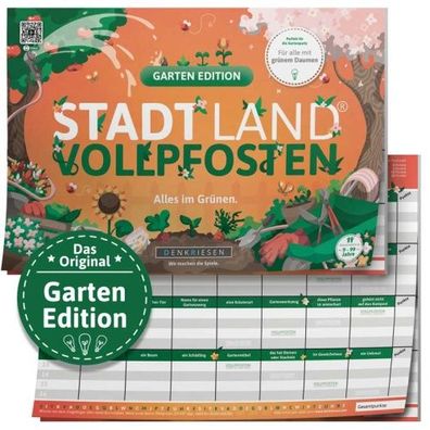 Denkriesen STADT LAND VOLLPFOSTEN® GARTEN Edition - Alles im Grünen