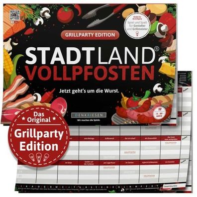 Denkriesen STADT LAND VOLLPFOSTEN® Grillparty Edition - Jetzt geht's um die Wurst