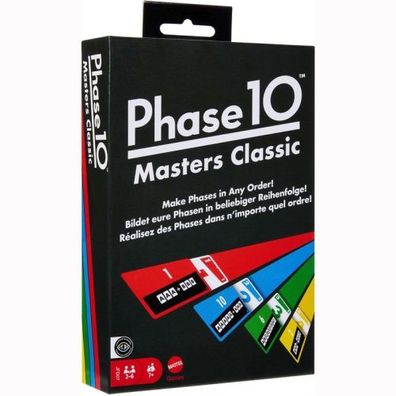 Mattel Phase 10 Masters Classic