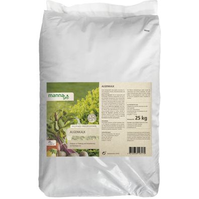 Manna Bio Algenkalk 25 kg für ca. 250 m²