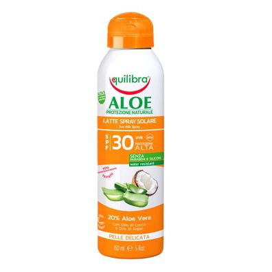 Equilibra Aloe Sun Spray SPF30 mit Aloe Vera 150 ml