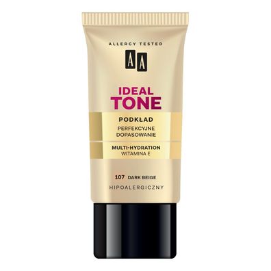 Oceanic Ideal Tone Foundation 107 Dunkel Beige 30ml