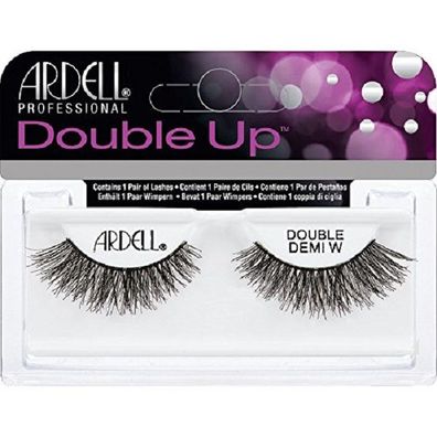 Ardell Double Up Demi W Schwarz - 1 Paar Wimpern