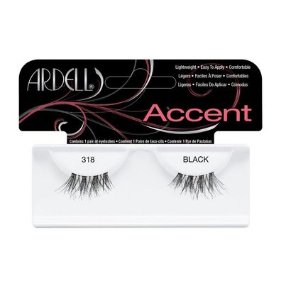 Ardell Accent 318 Künstliche Wimpern Schwarz