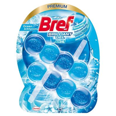 Bref Brilliant Gel WC-Duft Arktischer Ozean 2x42g