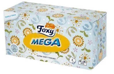 Foxy Mega-Feuchttücher, 10 Stk. SPAREN 30% PLATZ