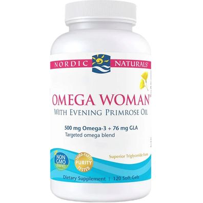 Nordic Naturals Omega Frau, 120 Kapseln