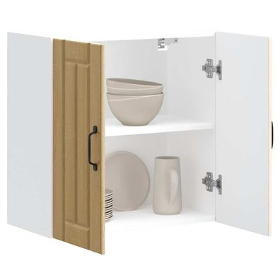 vidaXL Küchen-Hängeschrank Lucca Sonoma-Eiche Holzwerkstoff