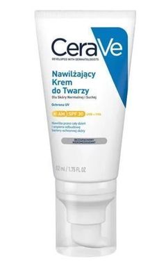 CeraVe Feuchtigkeitscreme für normale bis trockene Haut SPF30, 52 ml