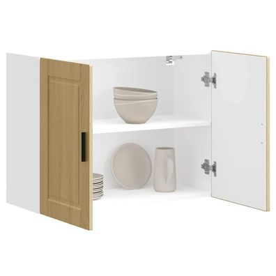 vidaXL Küchen-Hängeschrank Porto Sonoma-Eiche Holzwerkstoff