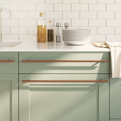 vidaXL Möbelgriffe 5 Stk. Bronzen 480 mm Edelstahl