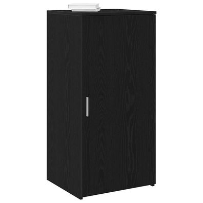 vidaXL Lagerschrank Schwarz 50x45x103,5 cm Holzwerkstoff