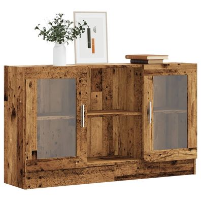 vidaXL Sideboard Altholz-Optik 120x30,5x70 cm Holzwerkstoff