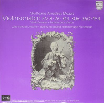 Philips 6775 015 - Violinsonaten / Violin Sonatas / Sonates Pour Violon / KV 8,